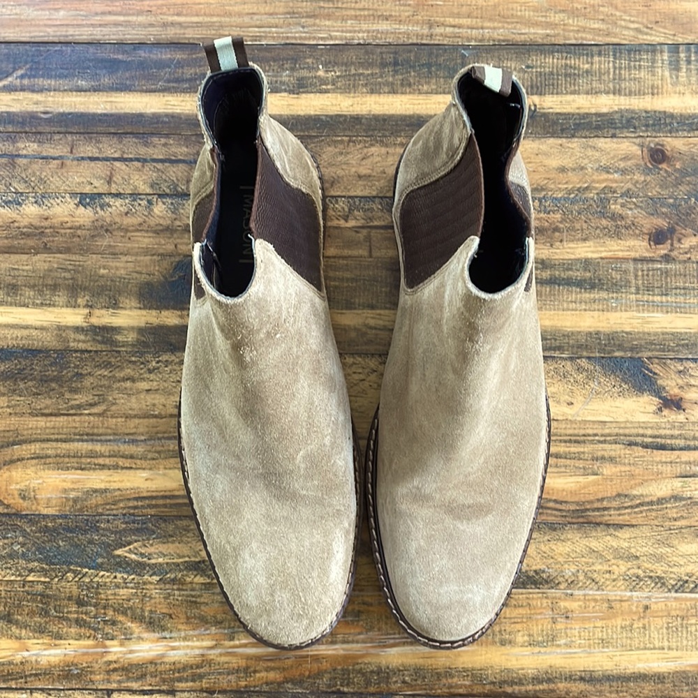 Men’s Aiden & Mason Chelsea boots, size 10